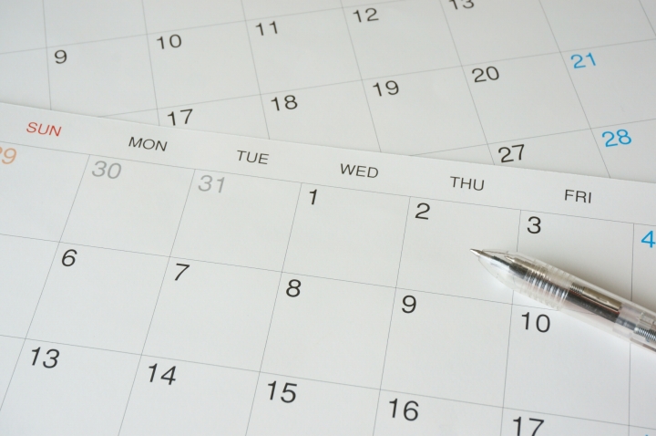 スケジュールには余裕を持っておきたい