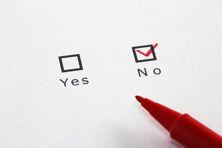 気になるところはNGを出す